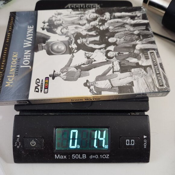 John Wayne McLintock! DVD Golden Movie Classics Remastered Sound Enhanced 1963 - Picture 6 of 6